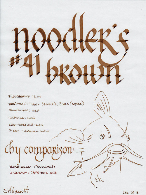 Noodler’s 41 Brown