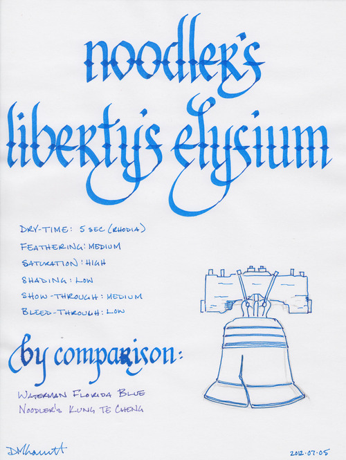 Noodler’s Liberty’s Elysium