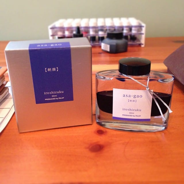 iroshizuku asagao bottle